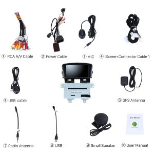 Check all the accessories for the new Seicane car radio