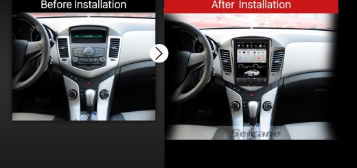 2009 2010 2011 Chevrolet Cruze Factory Radio after installation