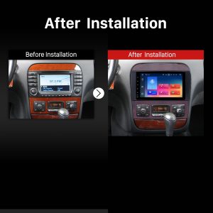 1998 1999 2000 2001-2005 Mercedes-Benz S-Class W220 S280 S320 S350 S400 S430 S500 Car Radio after installation