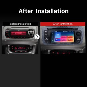 2009 2010 2011 2012 2013 SEAT IBIZA car radio after installation