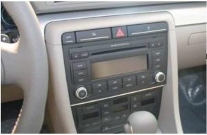 Original car radio dash