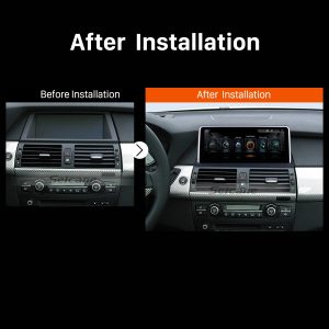 2011 2012 2013 2014 BMW X5 E70 X6 E71 CCC car radio after installation