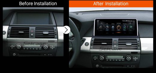 2011 2012 2013 2014 BMW X5 E70 X6 E71 CCC car radio after installation