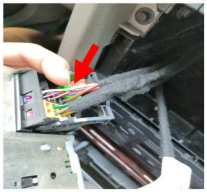 Remove the wire from original power harness