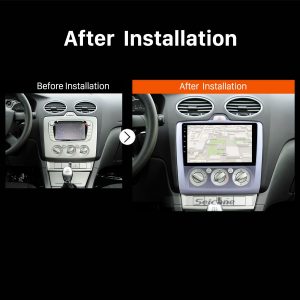 2004 2005 2006 2007-2011 Ford Focus Exi MT Car Radio after installation