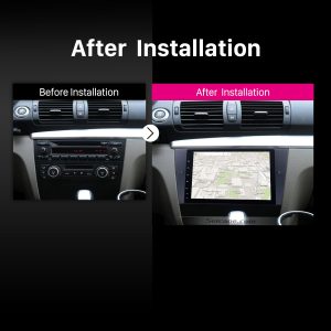 2005 2006 2007 2008-2012 BMW 3 Series E90 E91 E92 E93 Bluetooth Car Radio after installation