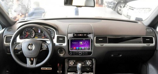 2011-2014 VW TOUAREG radio after installation