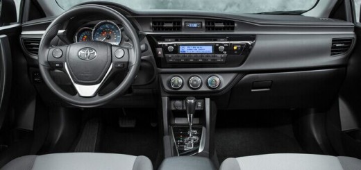 2014 Toyota Corolla Left dashboard