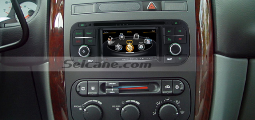 2002 2003 2004 2005 2006 Chrysler PT Cruiser car stereo after installation