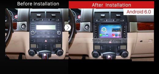 2003-2014 VW Volkswagen T5 Multivan GPS Bluetooth DVD Car after installation